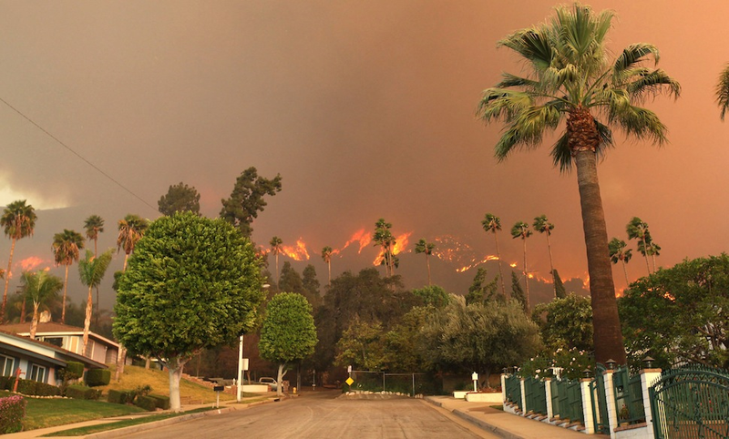 Illustration for article titled Impressive images of the California wildfire